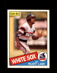 1985 RUDY LAW OPC #286 O-PEE-CHEE WHITE SOX *G2054