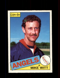 1985 MIKE WITT OPC #309 O-PEE-CHEE ANGELS *G2075