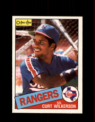 1985 CURT WILKERSON OPC #342 O-PEE-CHEE RANGERS *G2103