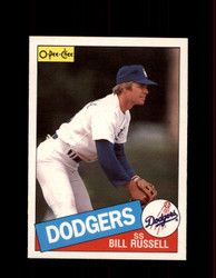 1985 BILL RUSSELL OPC #343 O-PEE-CHEE DODGERS *G2104