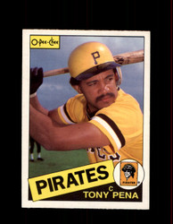 1985 TONY PENA OPC #358 O-PEE-CHEE PIRATES *G2157