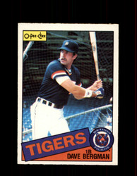 1985 DAVE BERGMAN OPC #368 O-PEE-CHEE TIGERS *G2167