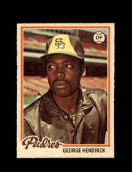 1978 GEORGE HENDRICK OPC #178 O-PEE-CHEE PADRES *G2120