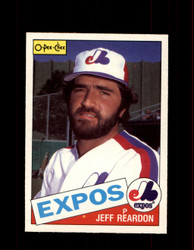 1985 JEFF REARDON OPC #375 O-PEE-CHEE EXPOS *G2174