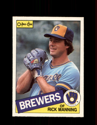 1985 RICK MANNING OPC #389 O-PEE-CHEE BREWERS *G2190