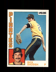 1984 RICK RHODEN OPC #46 O-PEE-CHEE PIRATES *G2225