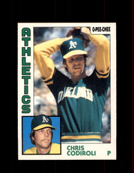 1984 CHRIS CODIROLI OPC #61 O-PEE-CHEE ATHLETICS *G2237