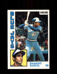 1984 DAMASO GARCIA OPC #124 O-PEE-CHEE BLUE JAYS *G2286