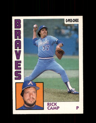 1984 RICK CAMP OPC #136 O-PEE-CHEE BRAVES *G2296