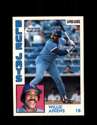 1984 WILLIE AIKENS OPC #137 O-PEE-CHEE BLUE JAYS *G2297