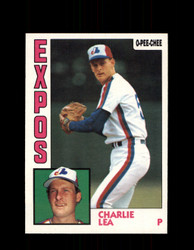 1984 CHARLIE LEA OPC #142 O-PEE-CHEE EXPOS *G2301