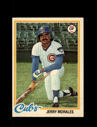 1978 JERRY MORALES OPC #23 O-PEE-CHEE CUBS *G2140