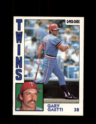 1984 GARY GAETTI OPC #157 O-PEE-CHEE TWINS *G2314