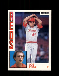 1984 JOE PRICE OPC #159 O-PEE-CHEE REDS *G2315