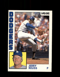 1984 JERRY REUSS OPC #170 O-PEE-CHEE DODGERS *G2323