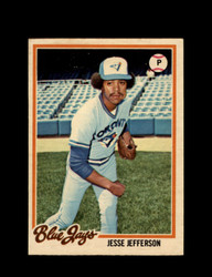 1978 JESSE JEFFERSON OPC #22 O-PEE-CHEE BLUE JAYS *G2362