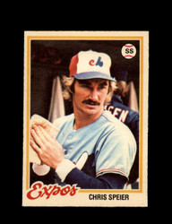 1978 CHRIS SPEIER OPC #232 O-PEE-CHEE EXPOS *G2367