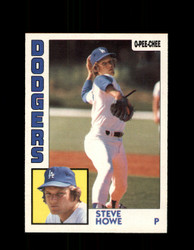 1984 STEVE HOWE OPC #196 O-PEE-CHEE DODGERS *G2346