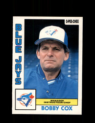 1984 BOBBY COX OPC #202 O-PEE-CHEE MANAGER *G2350