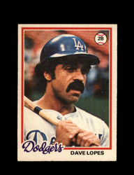 1978 DAVE LOPES OPC #222 O-PEE-CHEE DODGERS *G2385