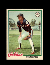 1978 RICK MANNING OPC #151 O-PEE-CHEE INDIANS *G2397