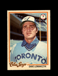 1978 DAVE LEMANCZYK OPC #85 O-PEE-CHEE BLUE JAYS *G2419