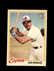 1978 JOSE MORALES OPC #63 O-PEE-CHEE EXPOS *G2434