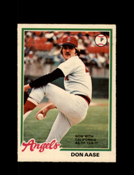 1978 DON AASE OPC #233 O-PEE-CHEE ANGELS *G2720