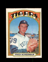 1972 FRED SCHERMAN OPC #6 O-PEE-CHEE TIGERS *G2663