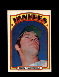 1972 RON SWOBODA OPC #8 O-PEE-CHEE YANKEES *G2661