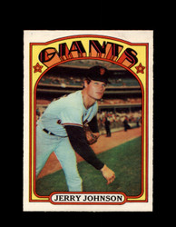1972 JERRY JOHNSON OPC #35 O-PEE-CHEE GIANTS *G2738