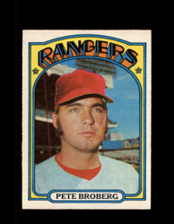 1972 PETE BROBERG OPC #64 O-PEE-CHEE RANGERS *G2761