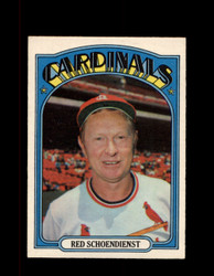 1972 RED SCHOEDIENST OPC #67 O-PEE-CHEE CARDINALS *G2764