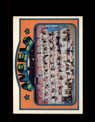 1972 CALIFORNIA ANGELS OPC #71 O-PEE-CHEE TEAM CARD *G2768