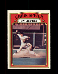 1972 CHRIS SPEIER OPC #166 O-PEE-CHEE IN ACTION *G2851