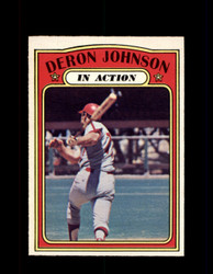 1972 DERON JOHNSON OPC #168 O-PEE-CHEE IN ACTION *G2853