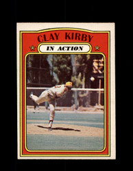 1972 CLAY KIRBY OPC #174 O-PEE-CHEE IN ACTION *G2858
