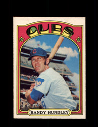 1972 RANDY HUNDLEY OPC #258 O-PEE-CHEE CUBS *G2938
