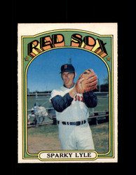 1972 SPARKY LYLE OPC #259 O-PEE-CHEE RED SOX *G2939