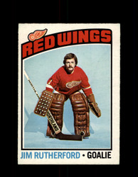1976 JIM RUTHERFORD OPC #88 O-PEE-CHEE RED WINGS *G4091