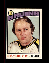 1976 GERRY CHEEVERS OPC #120 O-PEE-CHEE BRUINS *G4099