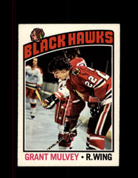 1976 GRANT MULVEY OPC #167 O-PEE-CHEE BLACK HAWKS *G4102