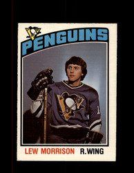 1976 LEW MORRISON OPC #307 O-PEE-CHEE PENGUINS *G4123