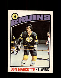 1976 DON MARCOTTE OPC #234 O-PEE-CHEE BRUINS *G4132