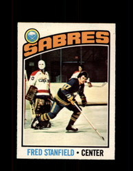 1976 FRED STANFIELD OPC #58 O-PEE-CHEE SABRES *G4167
