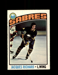 1976 JACQUES RICHARDS OPC #8 O-PEE-CHEE SABRES *G4187