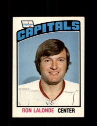 1976 RON LALONDE OPC #339 O-PEE-CHEE CAPITALS *G4202