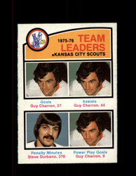 1976 SCOUTS OPC #384 O-PEE-CHEE TEAM LEADERS *G4213