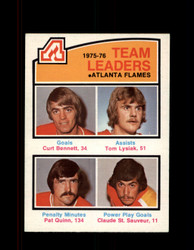 1976 FLAMES OPC #379 O-PEE-CHEE TEAM LEADERS *G4216
