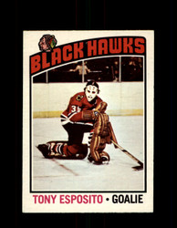 1976 TONY ESPOSITO OPC #100 O-PEE-CHEE BLACK HAWKS *G2959
